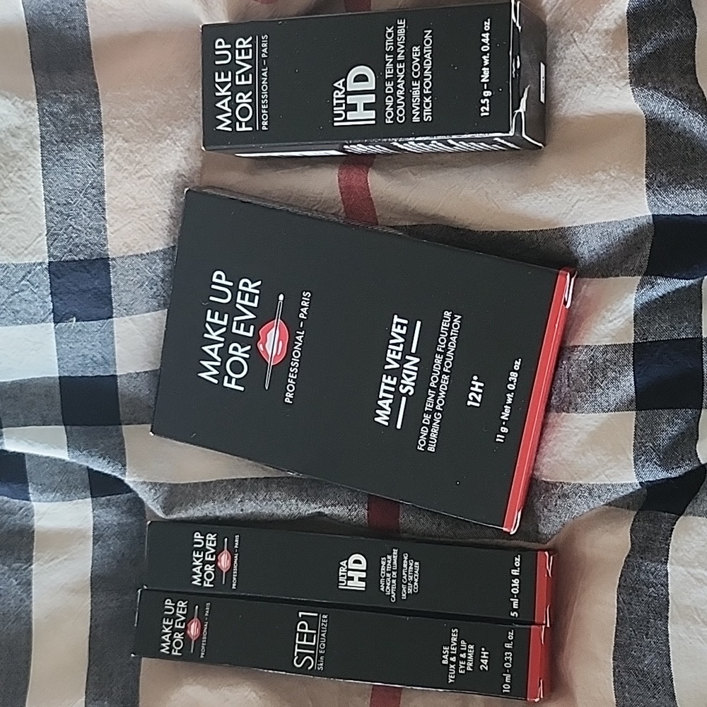 Makeup forever foundations